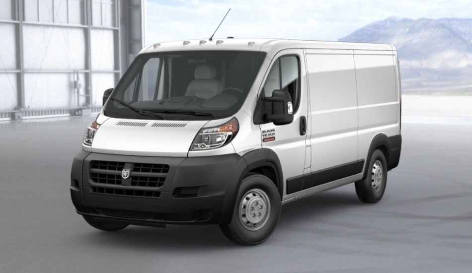 2018 Ram ProMaster 1500 White Exterior Front View